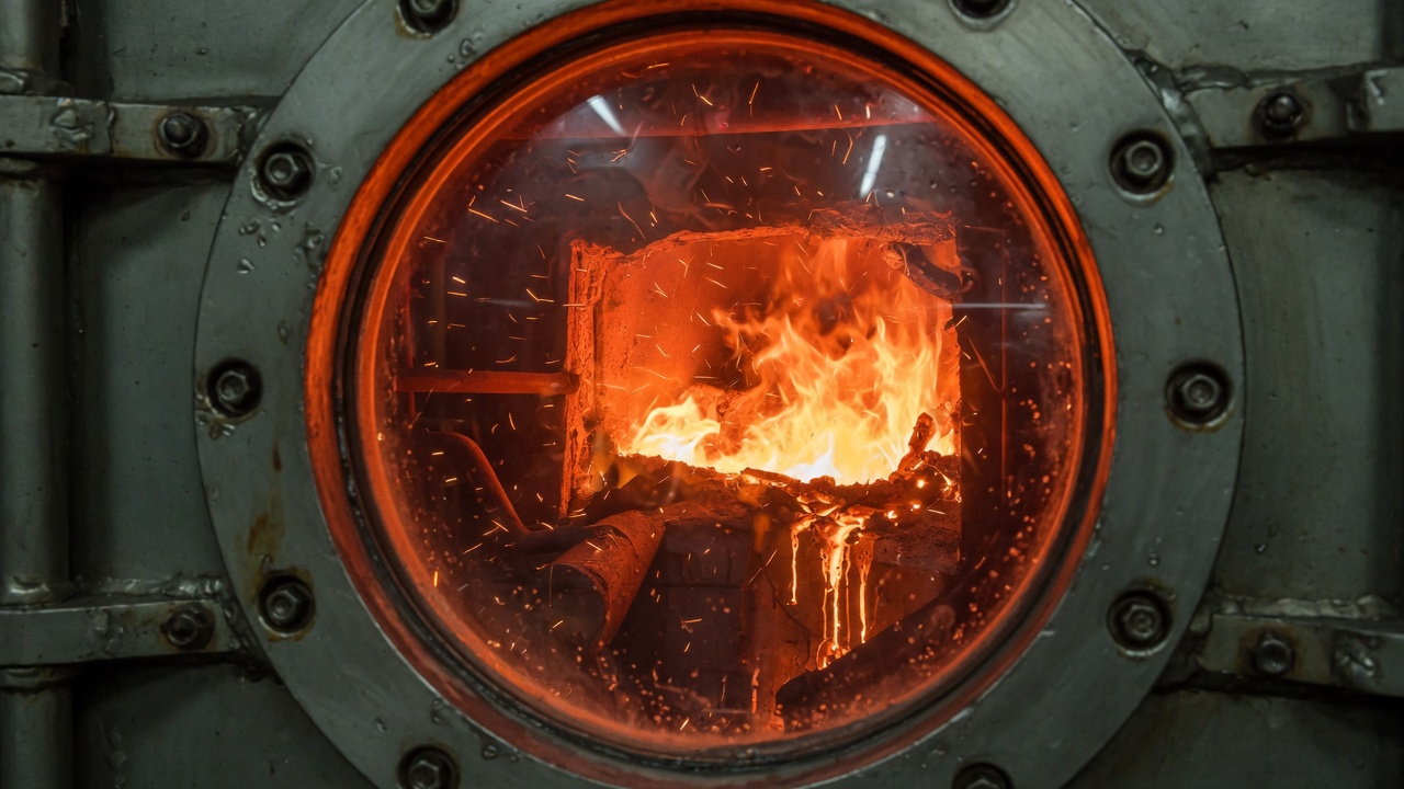Illustrative furnace viewport